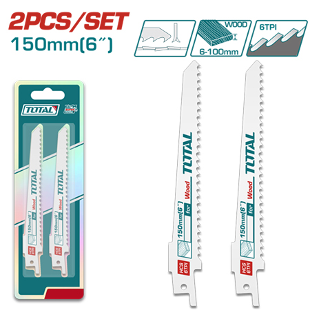 Полотно Total 150 мм 2 шт. (TAC52644D)