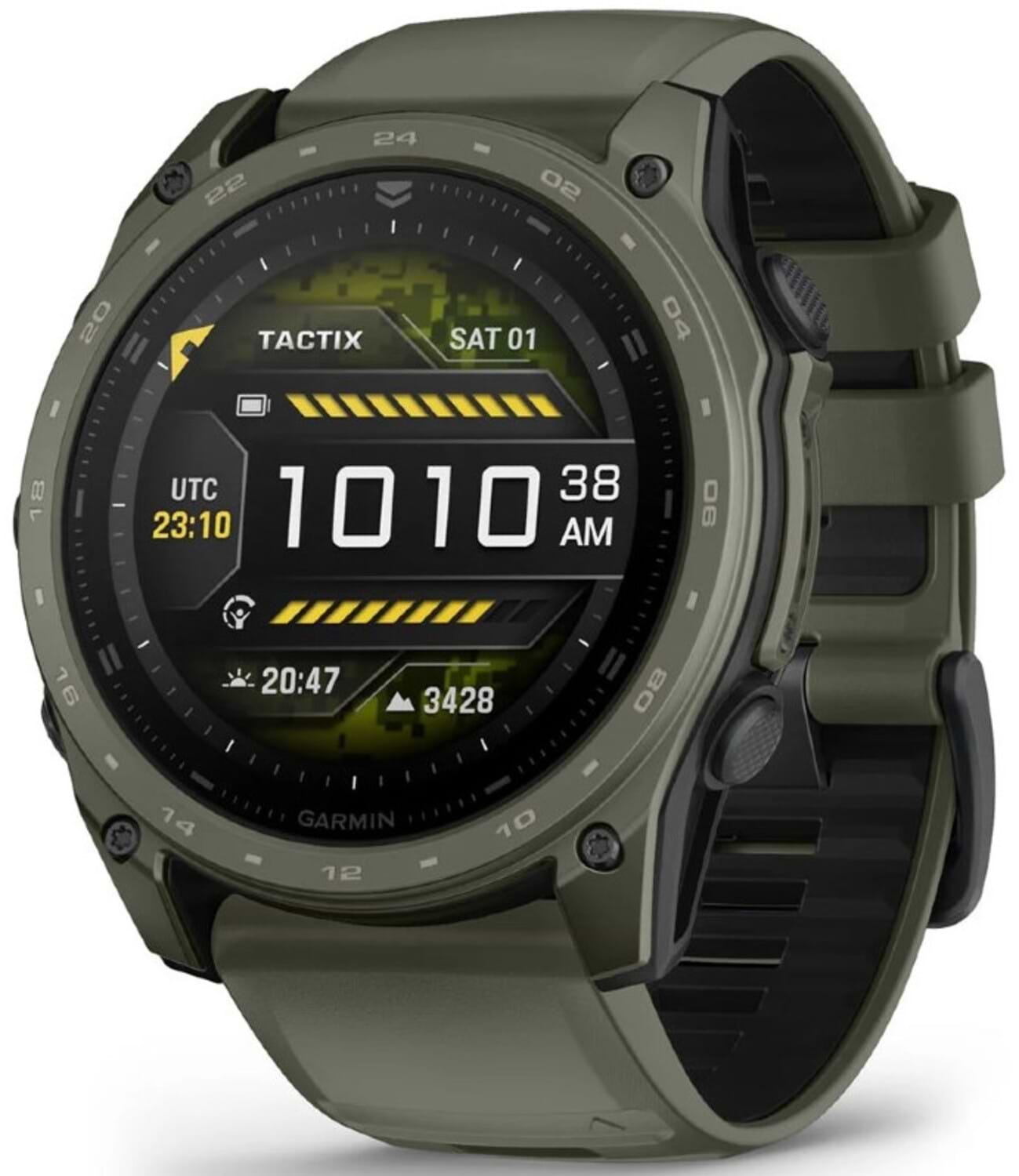 Смарт-часы Garmin Tactix 8 Cerakote, Olive Drab, 51mm (010-04553-11)