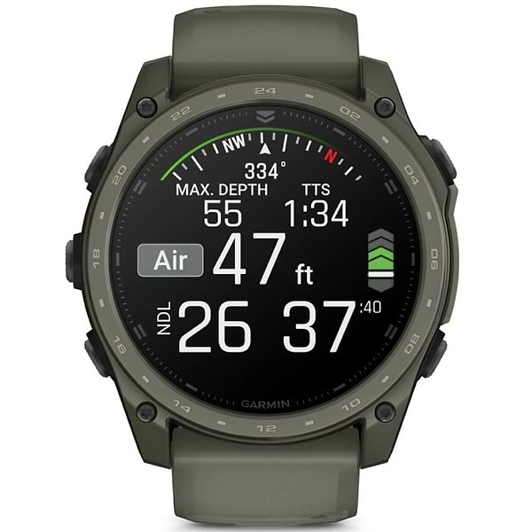 Фото - Смарт-часы Garmin Tactix 8 Cerakote, Olive Drab, 51mm (010-04553-11)
