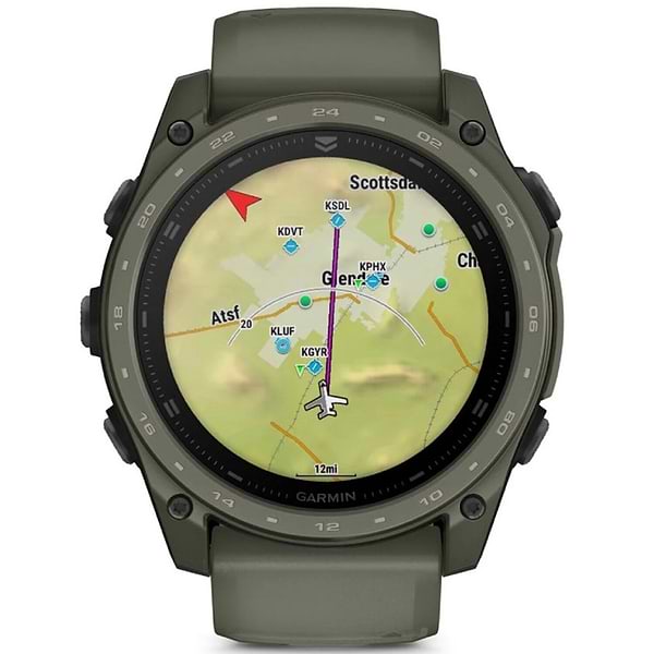 Фото - Смарт-часы Garmin Tactix 8 Cerakote, Olive Drab, 51mm (010-04553-11)
