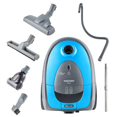 Фото - Пылесос для сухой уборки с мешком Zelmer Tadek ZVC262 Фото - Пылесос для сухой уборки с мешком Zelmer Tadek ZVC262