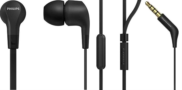 Фото - Наушники вкладыши проводные Philips TAE1105BK