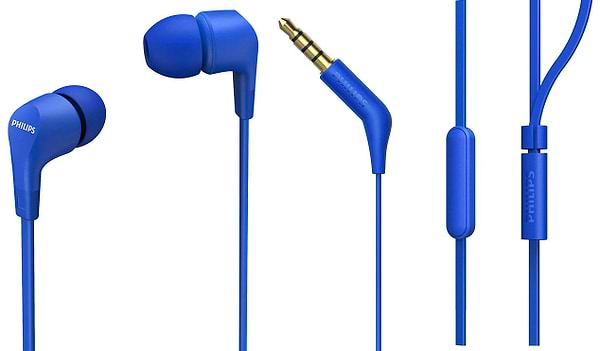 Фото - Наушники вкладыши проводные Philips TAE1105BL