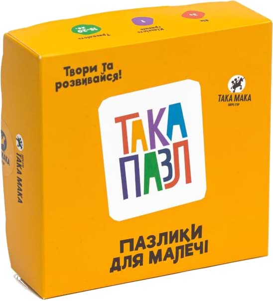 Настільна гра конектор (до 2 років) Taka Maka Собачка (6 ел) - знайди відмінності (170001-UA) - Фото 1