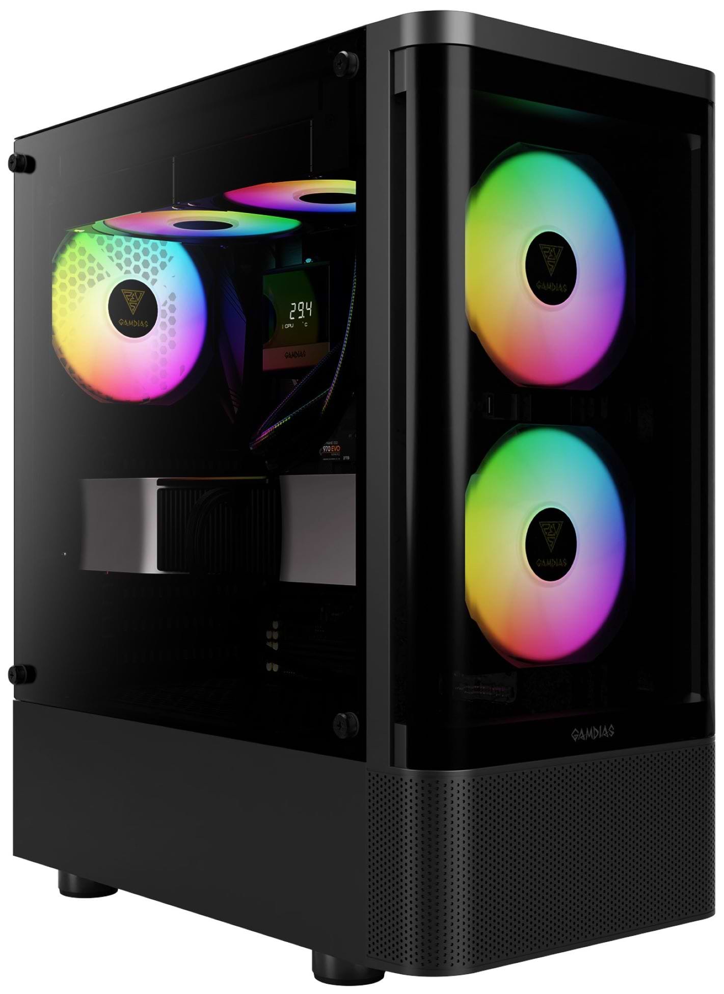 Корпус Gamdias TALOS E3 CG Mid-Tower (4711514501193)