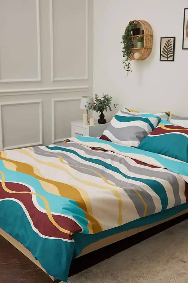 Фото - Пододеяльник двуспальный евро Moon&Star Premium Tangerine 200x220 см (MS-870000528)