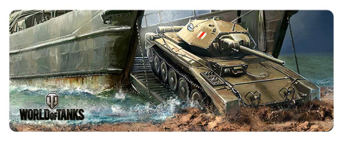 Фото - Килимок для миші ігровий Voltronic World of Tanks-57 (WTPCT57)