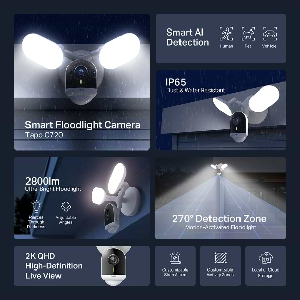 Фото - IP-камера TP-Link Tapo C720