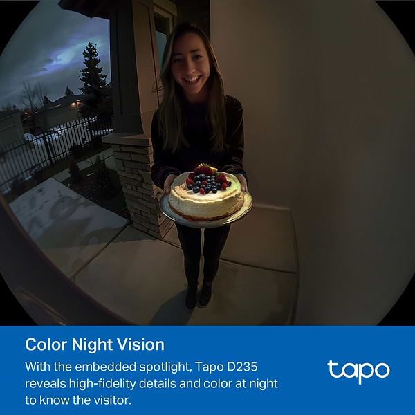 Фото - Беспроводной дверной звонок TP-Link Tapo D235