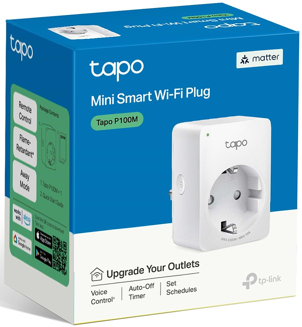 Фото - Умная розетка TP-Link Tapo P100M