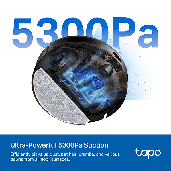 Фото - Робот-пилосос миючий TP-Link Tapo RV20 Max