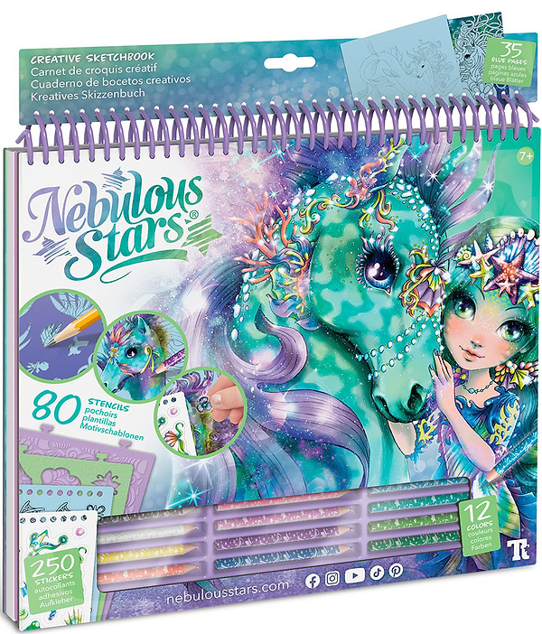 Фото - Набор для рисования Nebulous Stars СКЕТЧБУК: ЛЕГЕНДА ОБ АРИАЗЕ (11372)