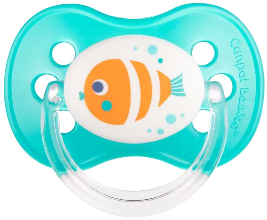 Круглая пустышка Canpol babies Nature силиконовая, 1 шт. (22/435)
