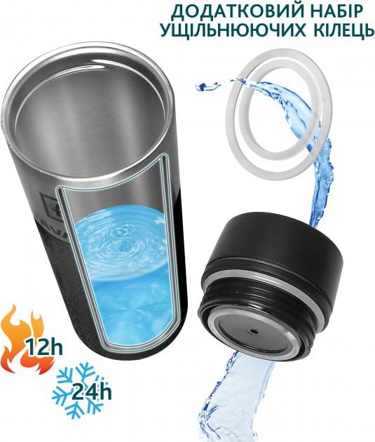 Фото - Термокружка Tavialo 420 мл Black (190420101)