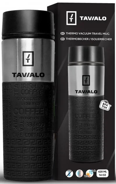 Фото - Термокружка Tavialo 420 мл Black (190420101)