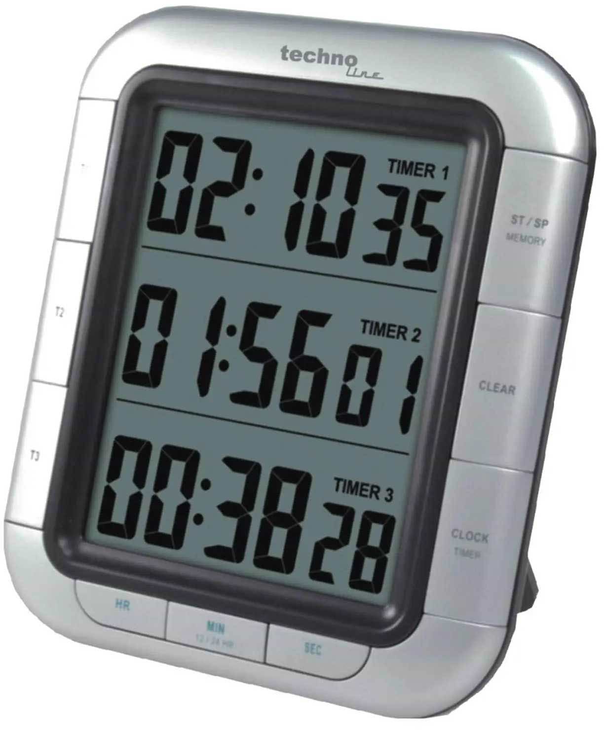 Кухонний таймер цифровий Technoline Magnetic Silver (KT300) - Фото 1