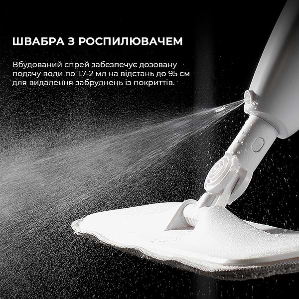 Фото - Швабра Deerma 683679, water spray mop TB500