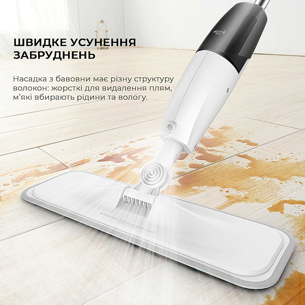 Фото - Швабра Deerma 683679, water spray mop TB500