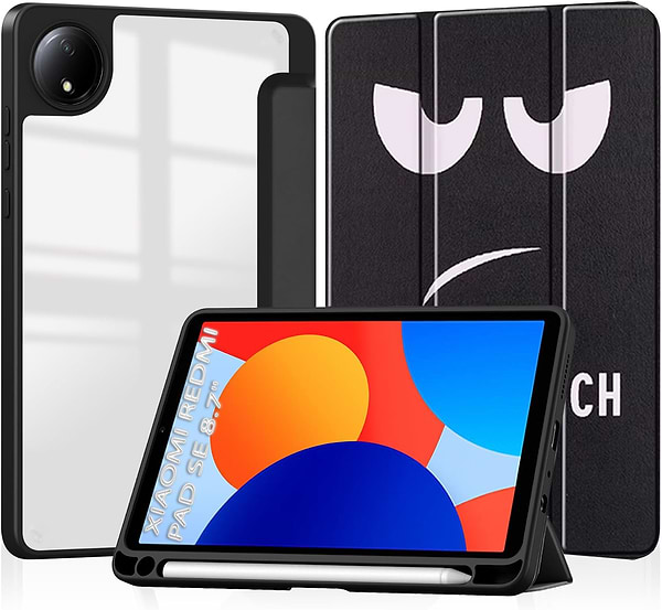 Фото - Чехол для планшета BeCover Soft Edge TPU с креплением для стилуса for Xiaomi Redmi Pad SE 8.7'' Don't Touch Marble (712573)