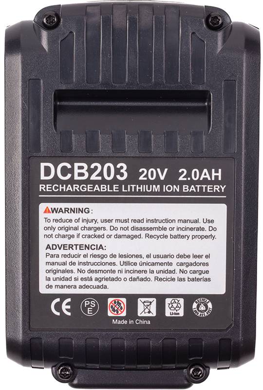 Фото - Акумулятор для електроінструментів PowerPlant DEWALT XR 20V 2Ah Li-ion (TB922000)