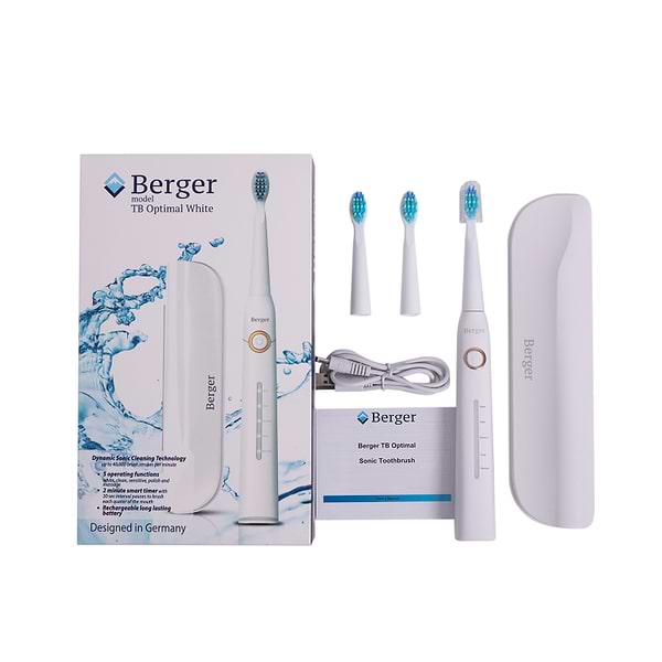 Фото - Зубная щетка электрическая Berger TB Optimal White+Case