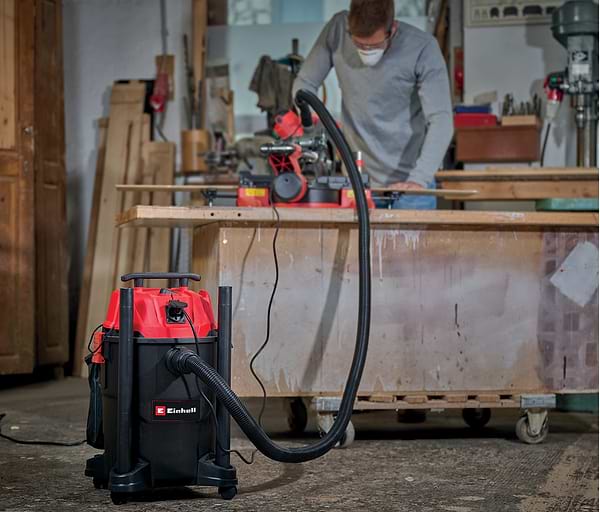 Фото - Пилосос для сухого прибирання з контейнером і мішком Einhell TC-VC 1825 А (2342485)