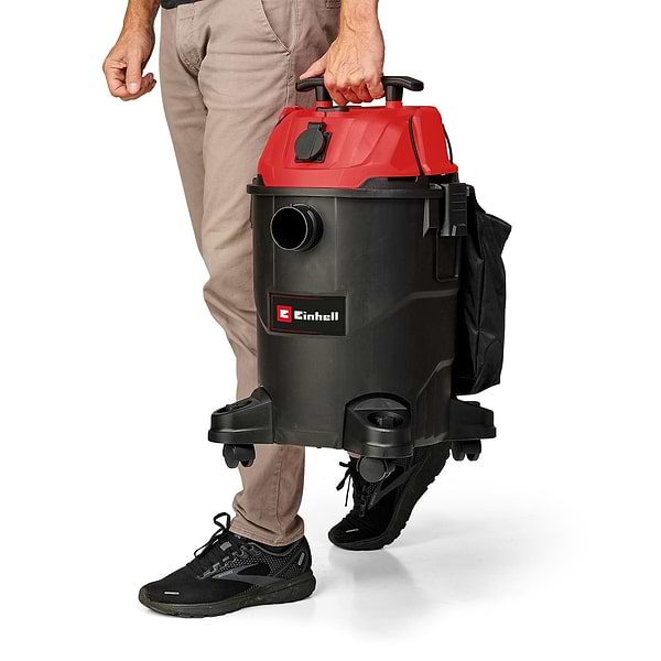Фото - Пилосос для сухого прибирання з контейнером і мішком Einhell TC-VC 1825 А (2342485)
