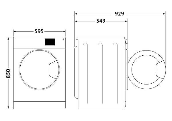 Фото - Стирально-сушильная машина Indesit EWDE 71280 W EU