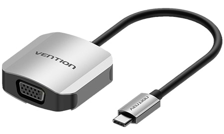 Перехідник Vention USB 3.1 Type-C - VGA (F) 0.15м (TDFHB)