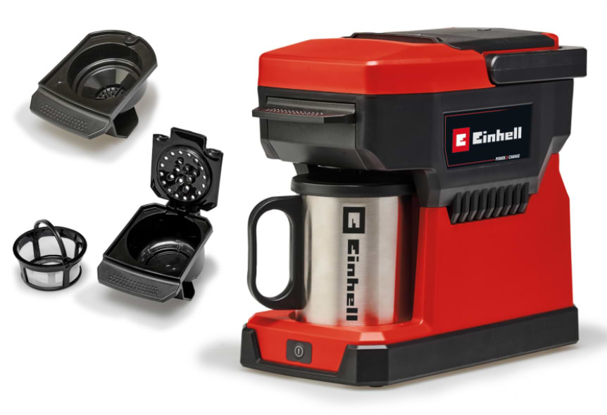 Кавоварка капсульна Einhell TE-CF 18 Li - Solo PXC 18В 240 мл (4609990) - Фото 1