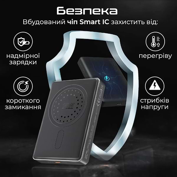 Фото - Батарея мобільна Promate 10000mAh (blade-10.black)