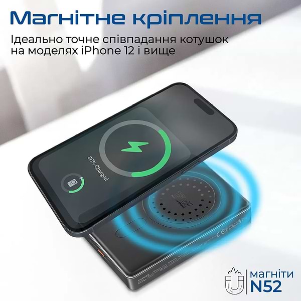 Фото - Батарея мобільна Promate 10000mAh (blade-10.black)