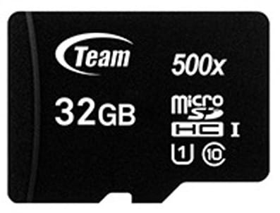 Карта памяти Team MicroSDHC 32GB UHS-I Class 10 (TUSDH32GCL10U02)