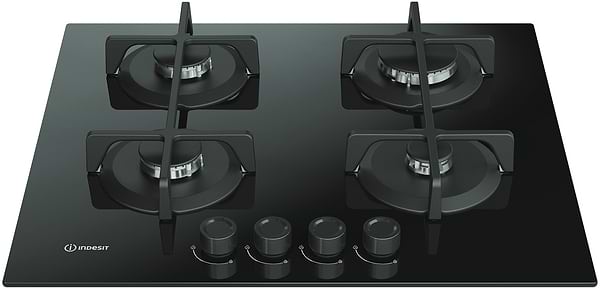 Фото - Духовой шкаф + варочная панель газовая Indesit IOK58HSB + ING61T/BK1