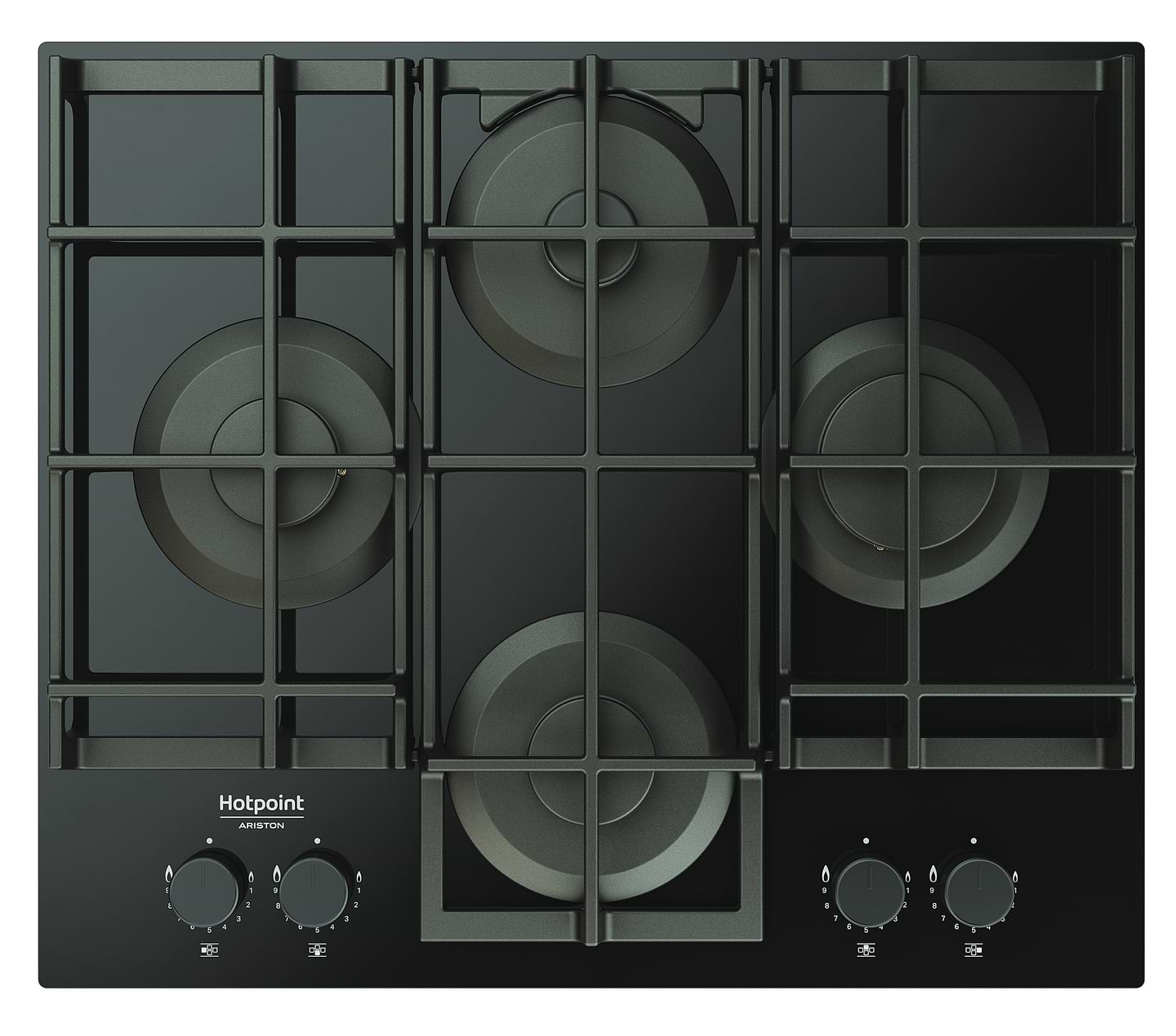 Варочная панель газовая Hotpoint-Ariston HAGS61F/BK1 - Фото 1