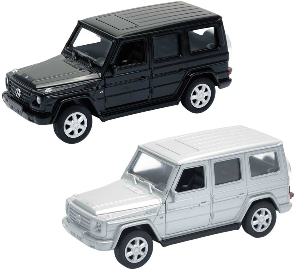 Колекційний легковий транспорт TechnoDrive MERCEDES-BENZ G-CLASS (чорний, сірий) в асортименті (26024W)
