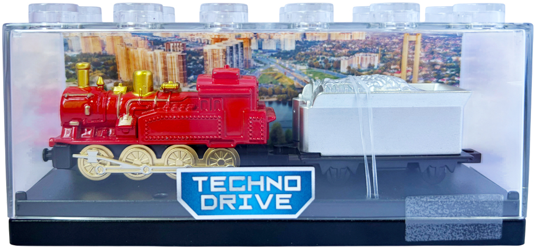 Залізничний потяг TechnoDrive ЛОКОМОТИВ (250555CG)