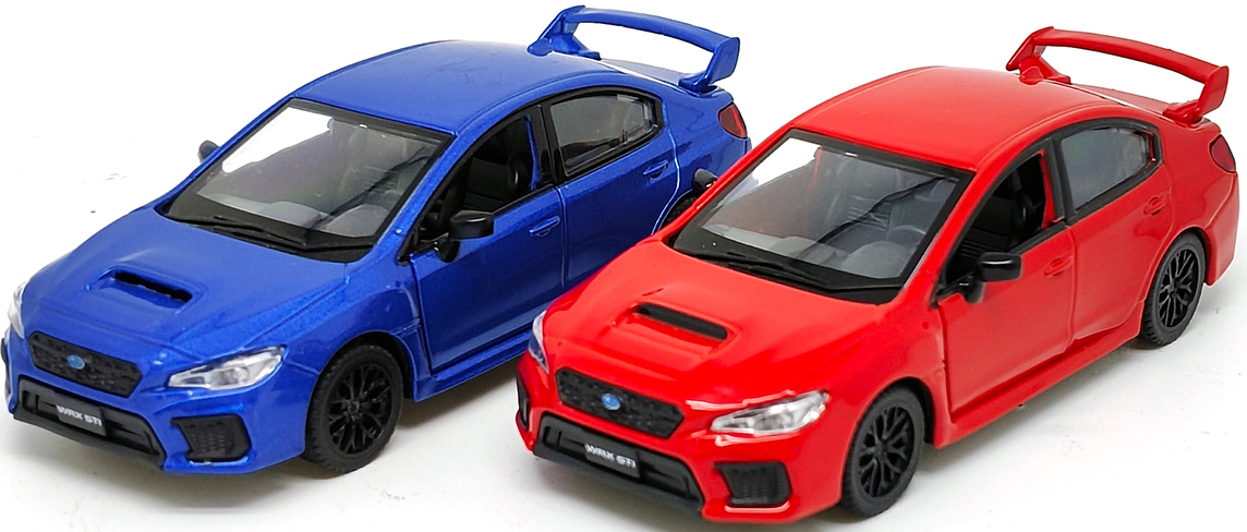 Автотранспорт TechnoDrive SUBARU WRX STI (червоний, синій) в асортименті (260008)