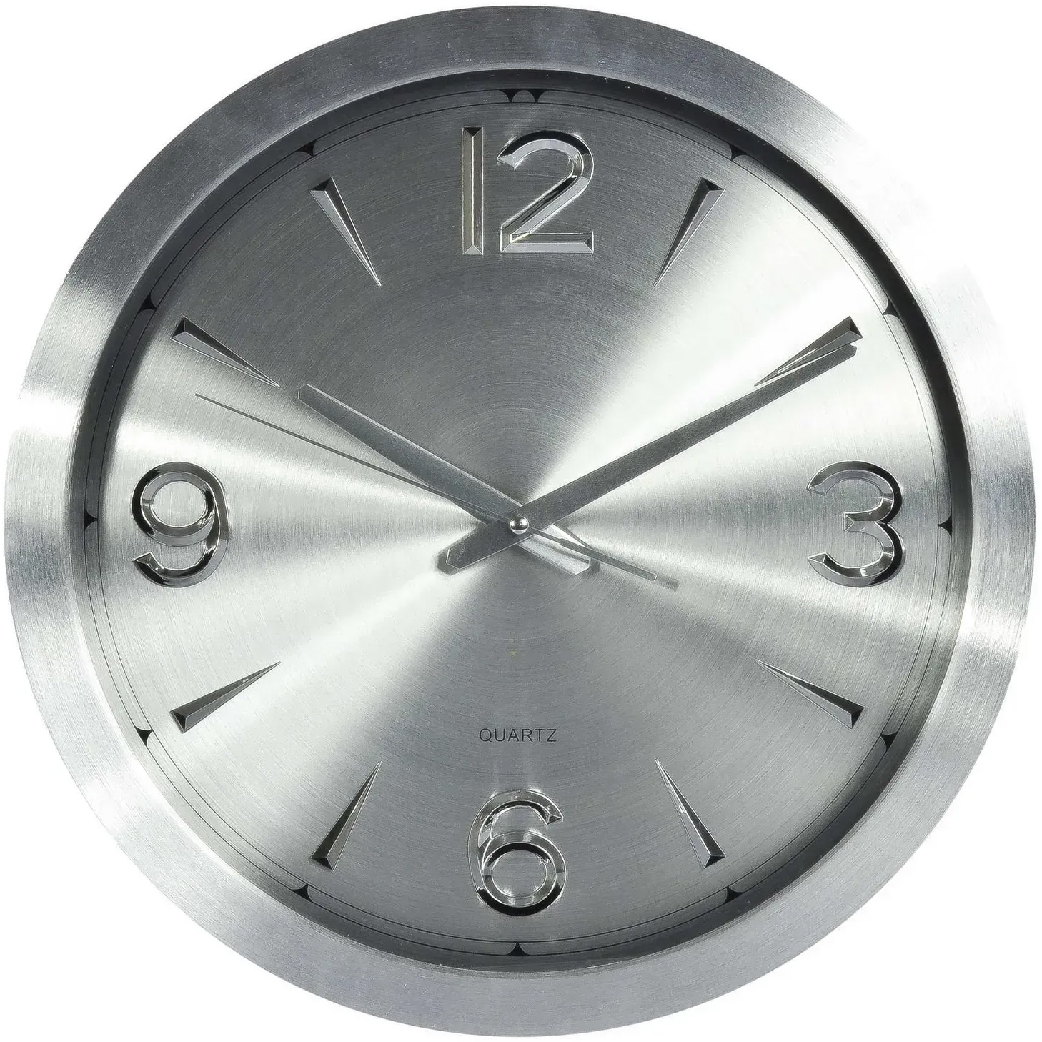 Настінний годинник Technoline Metal Silver (634911)