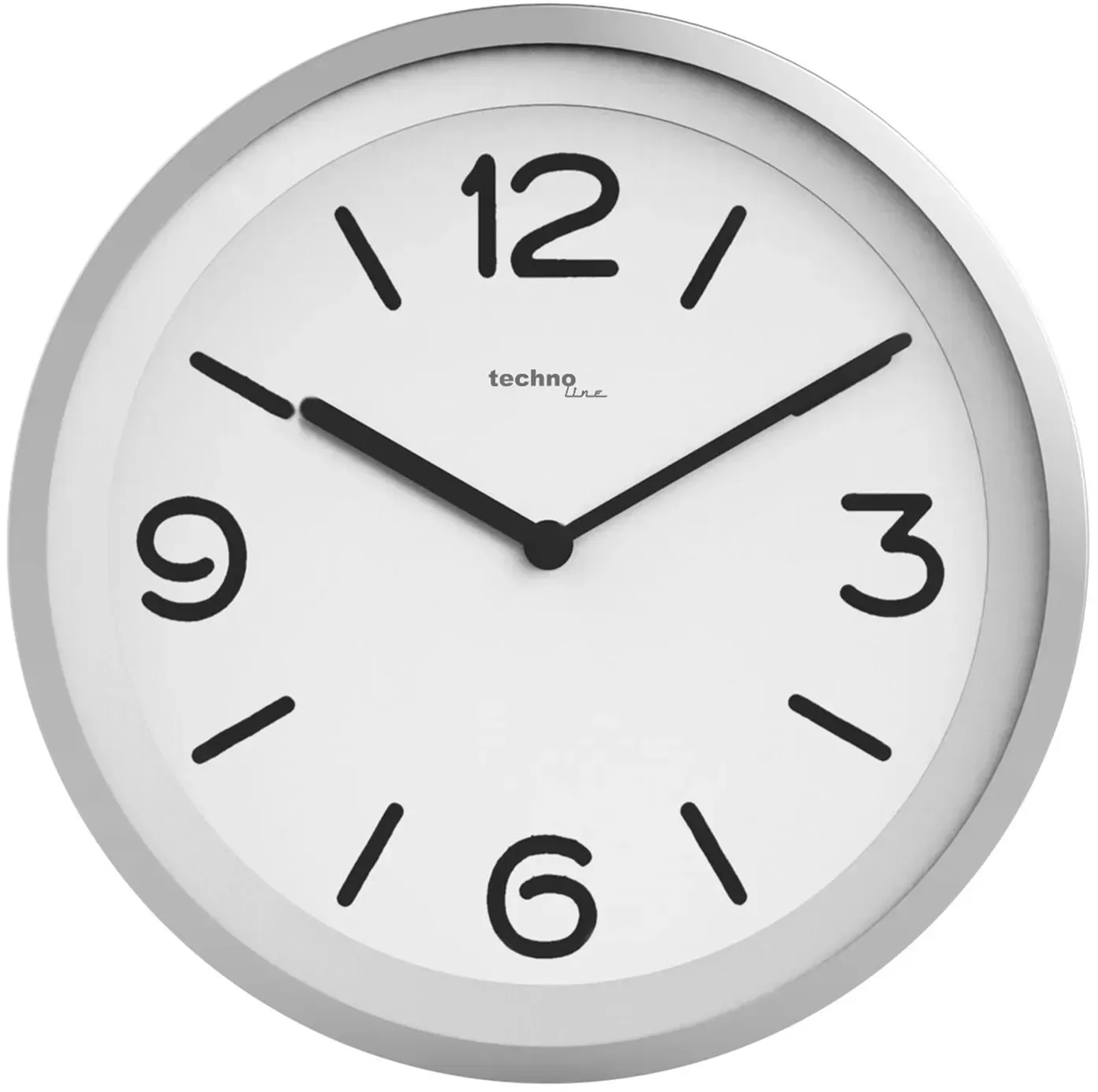 Настінний годинник Technoline WT7400 Silver