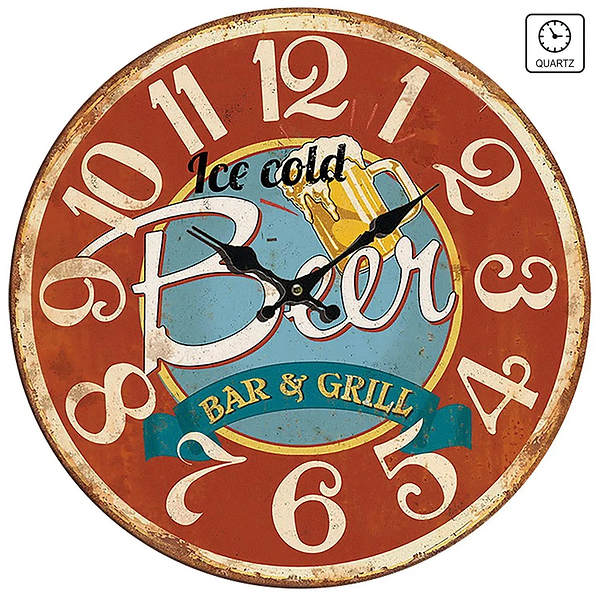 Фото - Настенные часы Technoline Beer (596831)