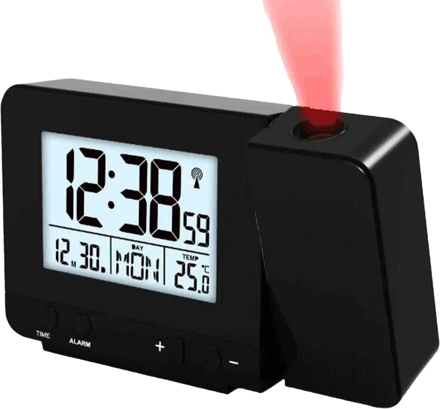 Проекционные часы Technoline Black (WT546)