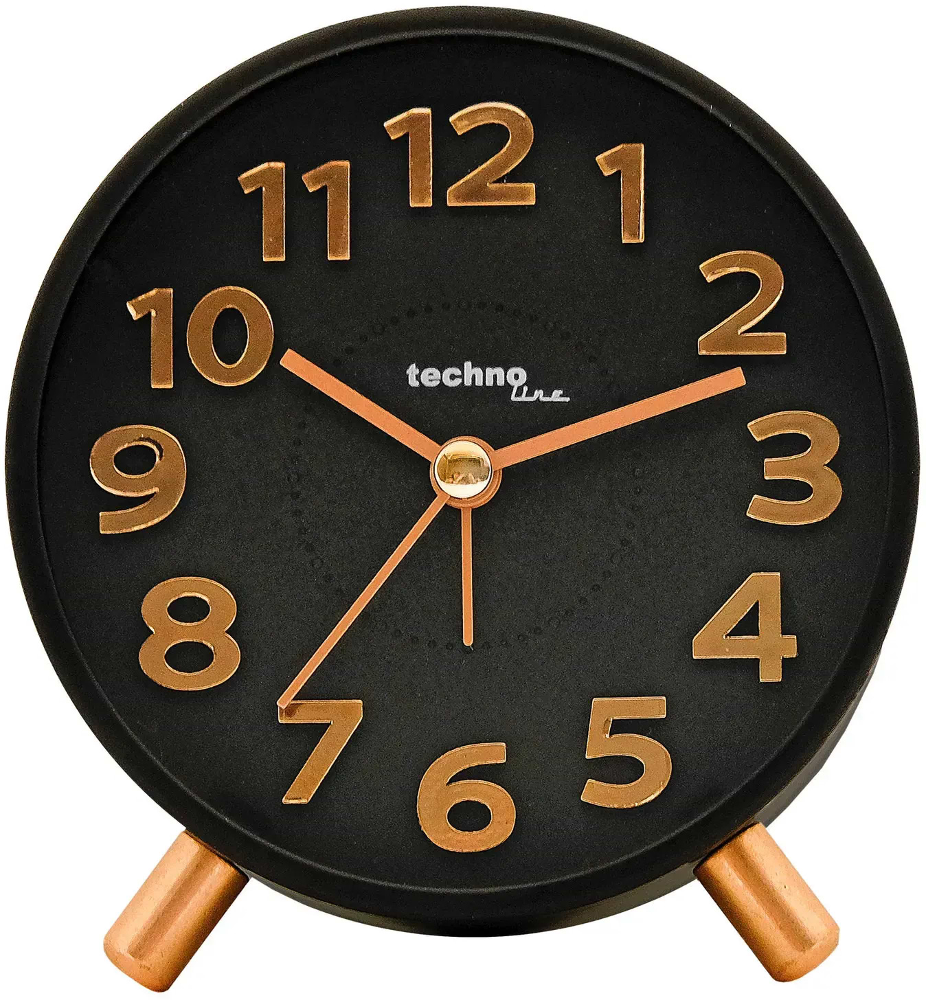 Настольные часы Technoline Modell F Black/Cooper (Modell F)