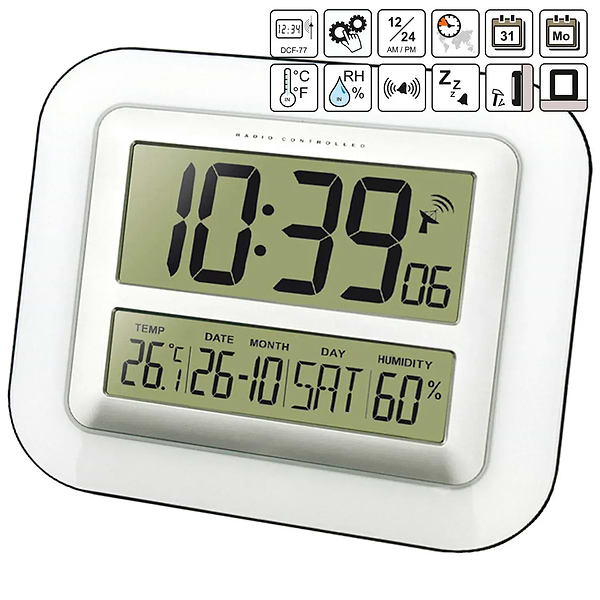 Фото - Термогігрометр Technoline WS8006 Silver