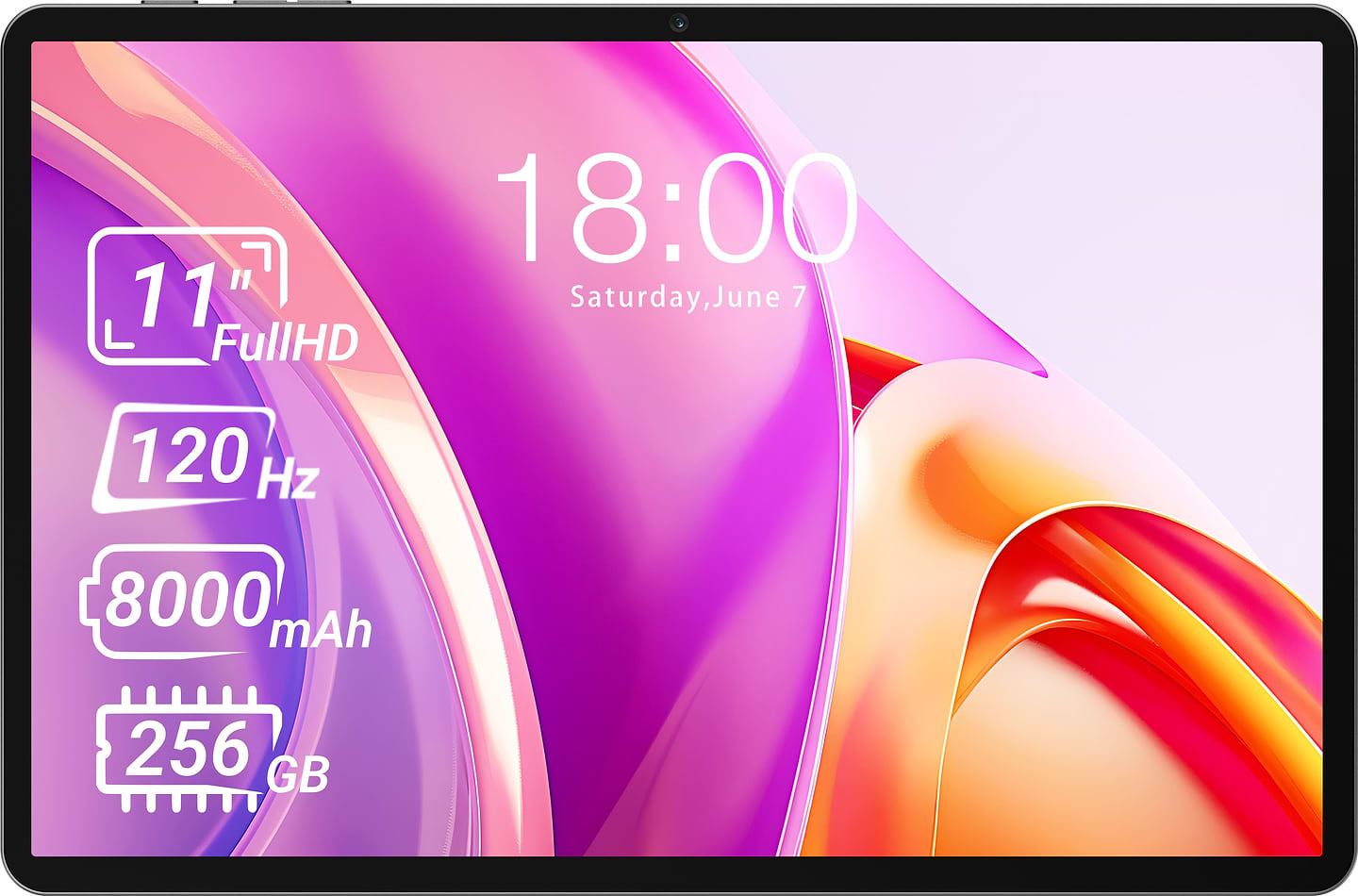 Планшет Teclast T50 Plus (2025) 11'' 6/256GB LTE Gray