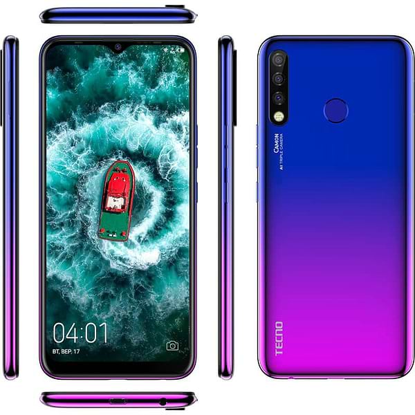 Фото - Смартфон Tecno Camon 12 (CC7) Dual Sim Dawn Blue