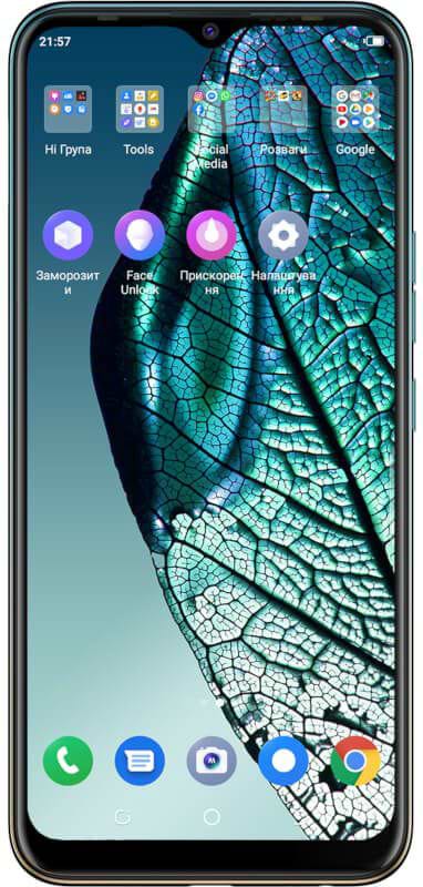 Фото - Смартфон Tecno Camon 12 (CC7) Dual Sim Sky Cyan