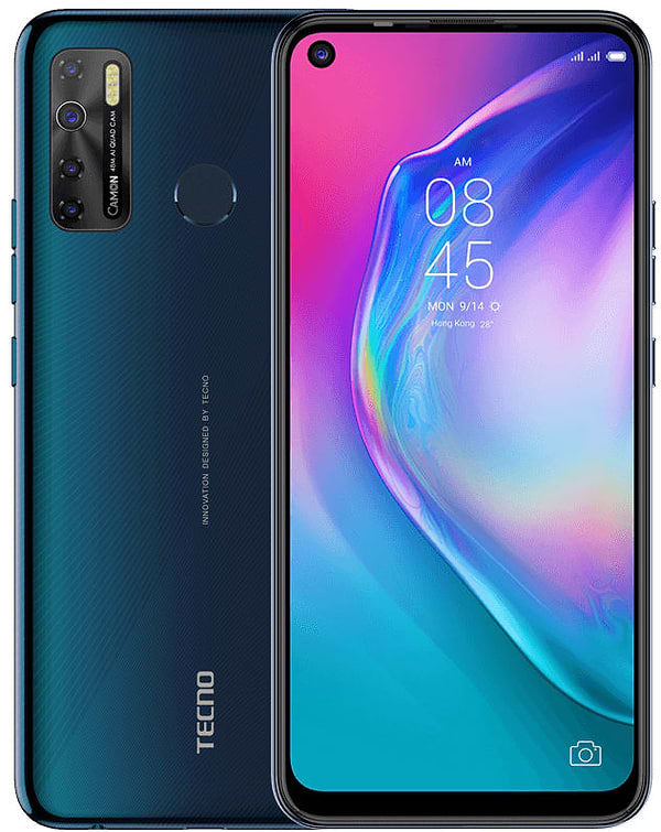 Фото - Смартфон Tecno Camon 15 (CD7) 4/64 Dual Sim Dark Jade