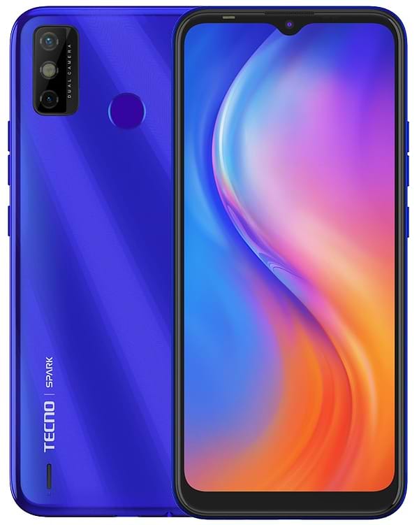 Фото - Смартфон Tecno Spark 6 Go (KE5) 2/32GB Dual Sim Aqua Blue