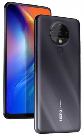 Фото - Смартфон Tecno Spark 6 (KE7) 4/128GB Dual Sim Comet Black